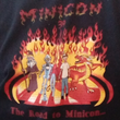 Minicon 39 volunteer tshirt photo, front: 'Minicon 39, the road to Minicon...'