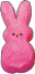 a pink bunny peep