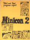 small image of Minicon 2 Progress Report 3 cover