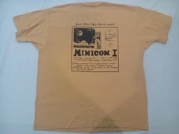Small image of the back of the Minicon 29 t-shirt