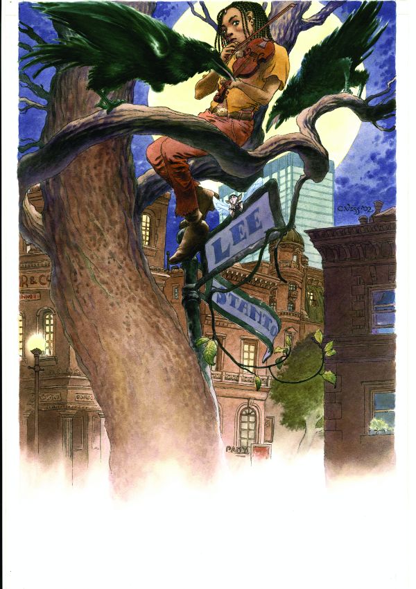 Tapping the Dream Tree cover art by Charles Vess