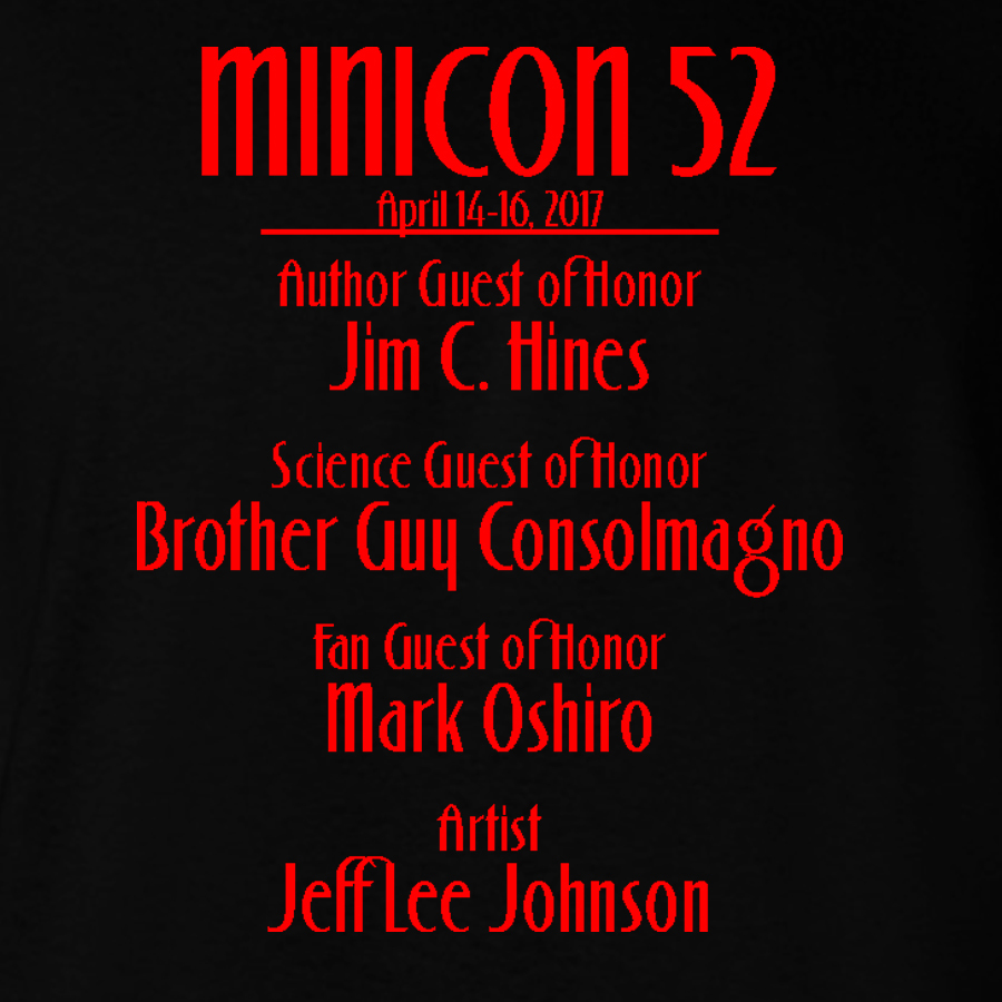 Minicon 52 t-shirt back