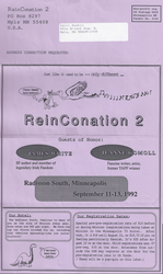 Small image of the back side of a ReinCONation flyer