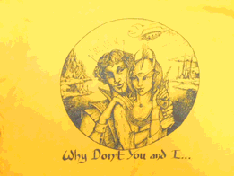 Thumbnail of photo of front of Minicon 20 t-shirt: 'Why Don't You and I...'