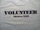 Small image of the back of the Minicon 29 volunteer t-shirt
