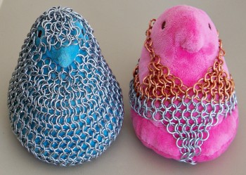 Peeps armored by Steve Todd
